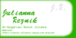 julianna reznik business card